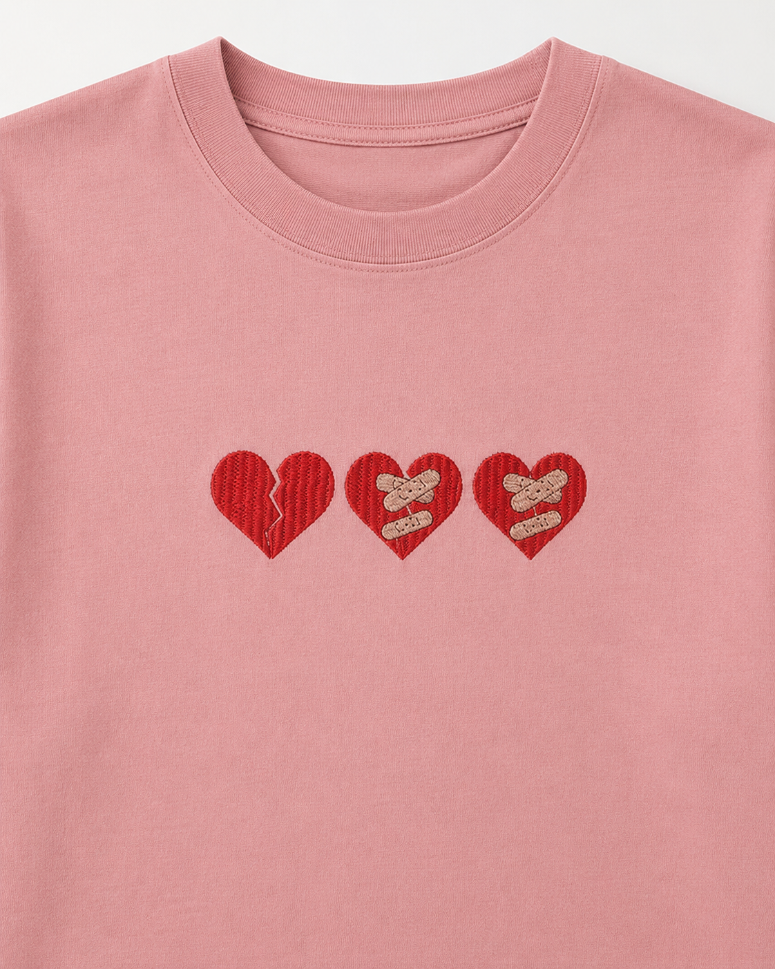 Little Heartbreak Embroidery Oversize