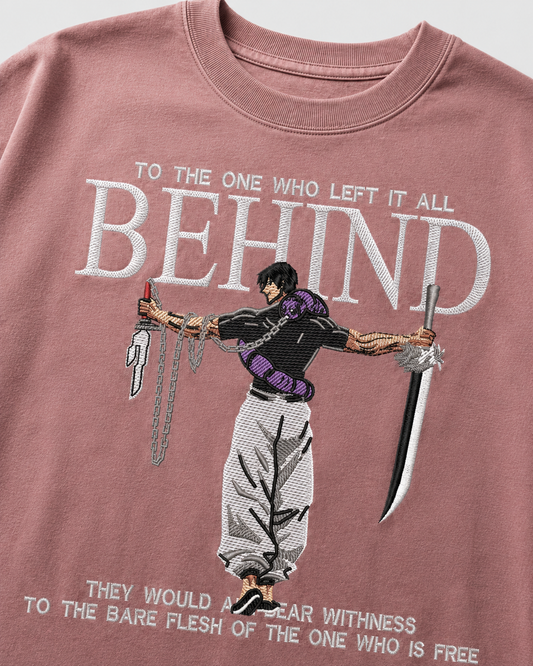 Toji emboidery oversized t-shirt