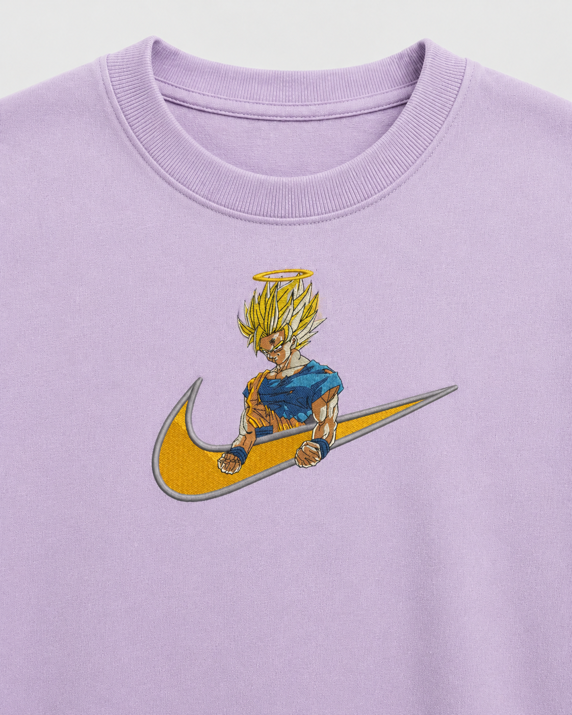 Goku Saiyan Embroidery Oversize