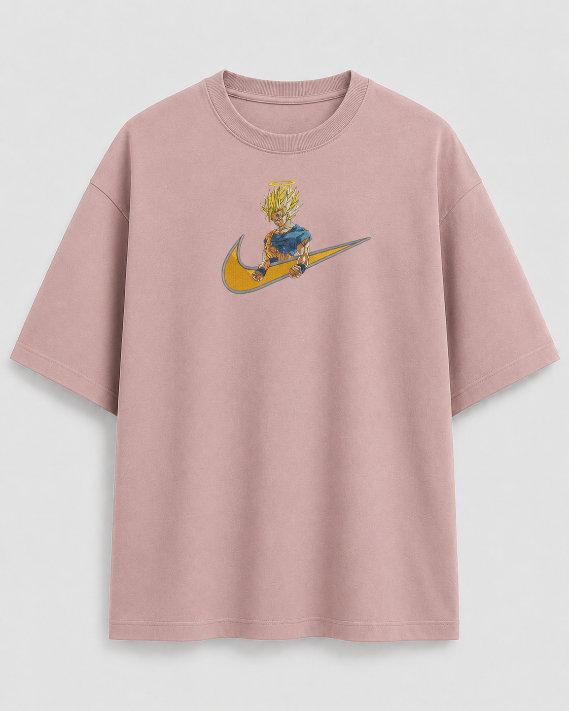 Goku Saiyan Embroidery Oversize