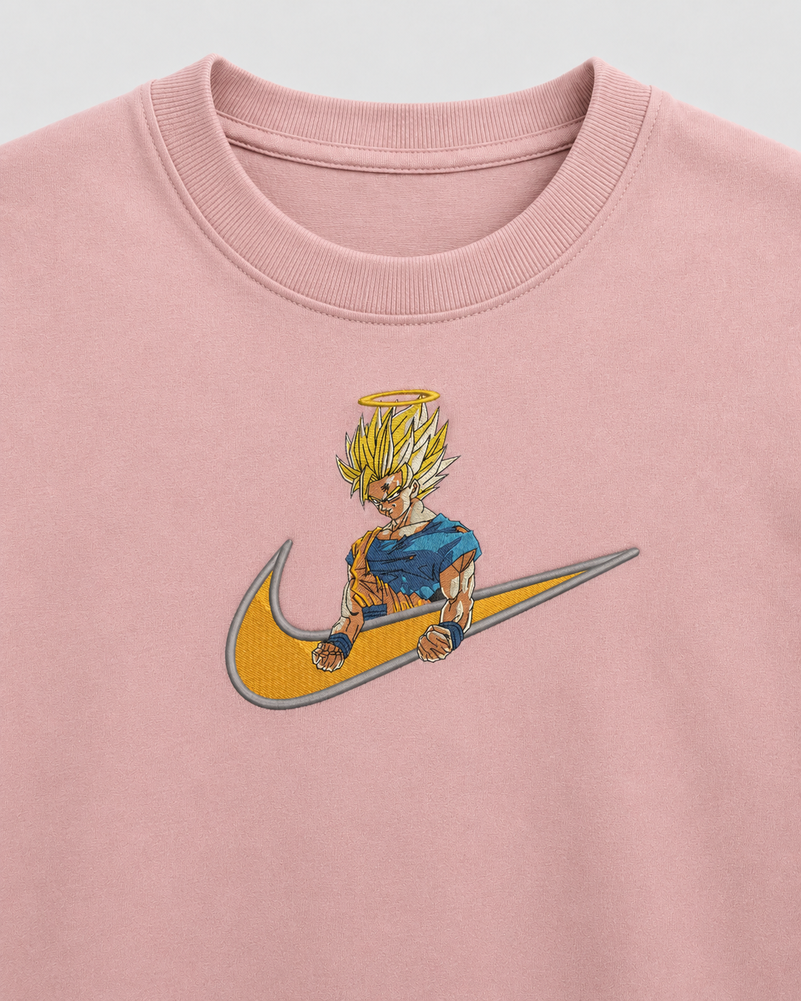 Goku Saiyan Embroidery Oversize