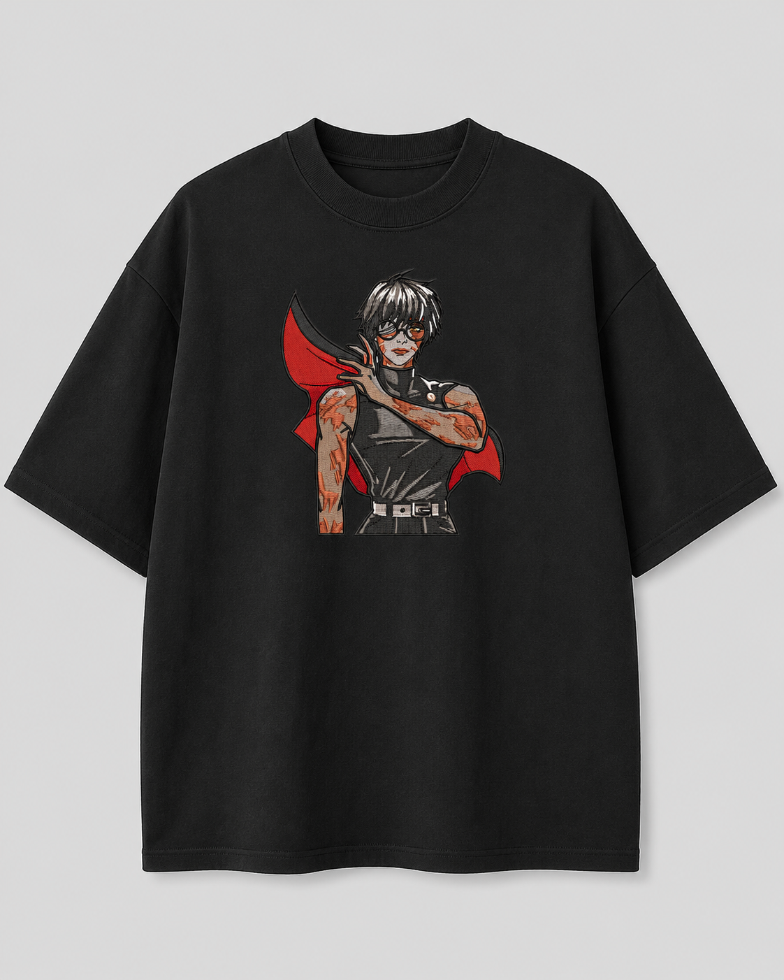 Maki Zenin Embroidery Anime Oversize