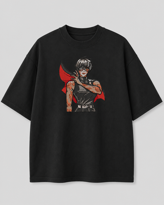 Maki Zenin Embroidery Anime Oversize