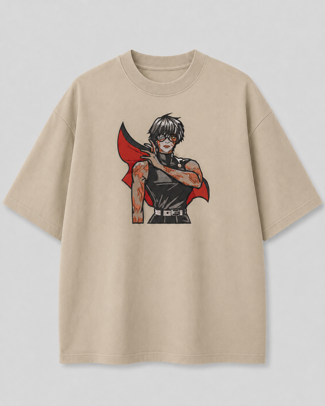 Maki Zenin Embroidery Anime Oversize