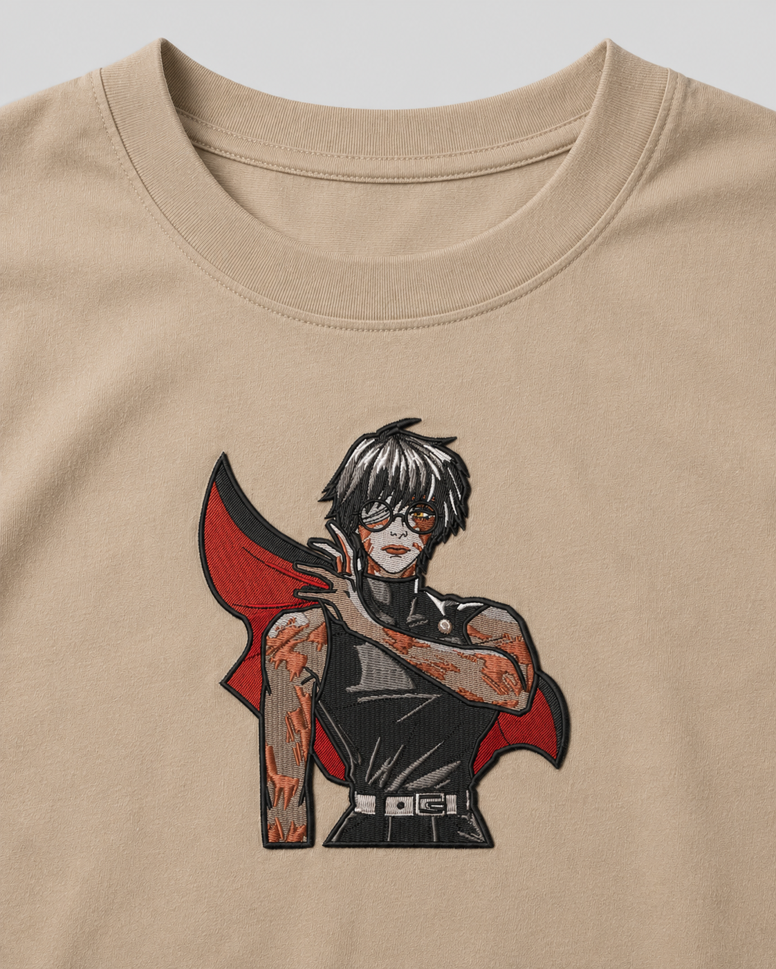 Maki Zenin Embroidery Anime Oversize