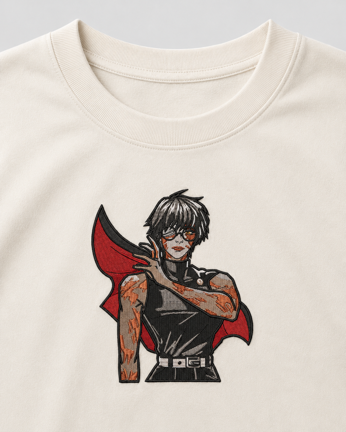 Maki Zenin Embroidery Anime Oversize