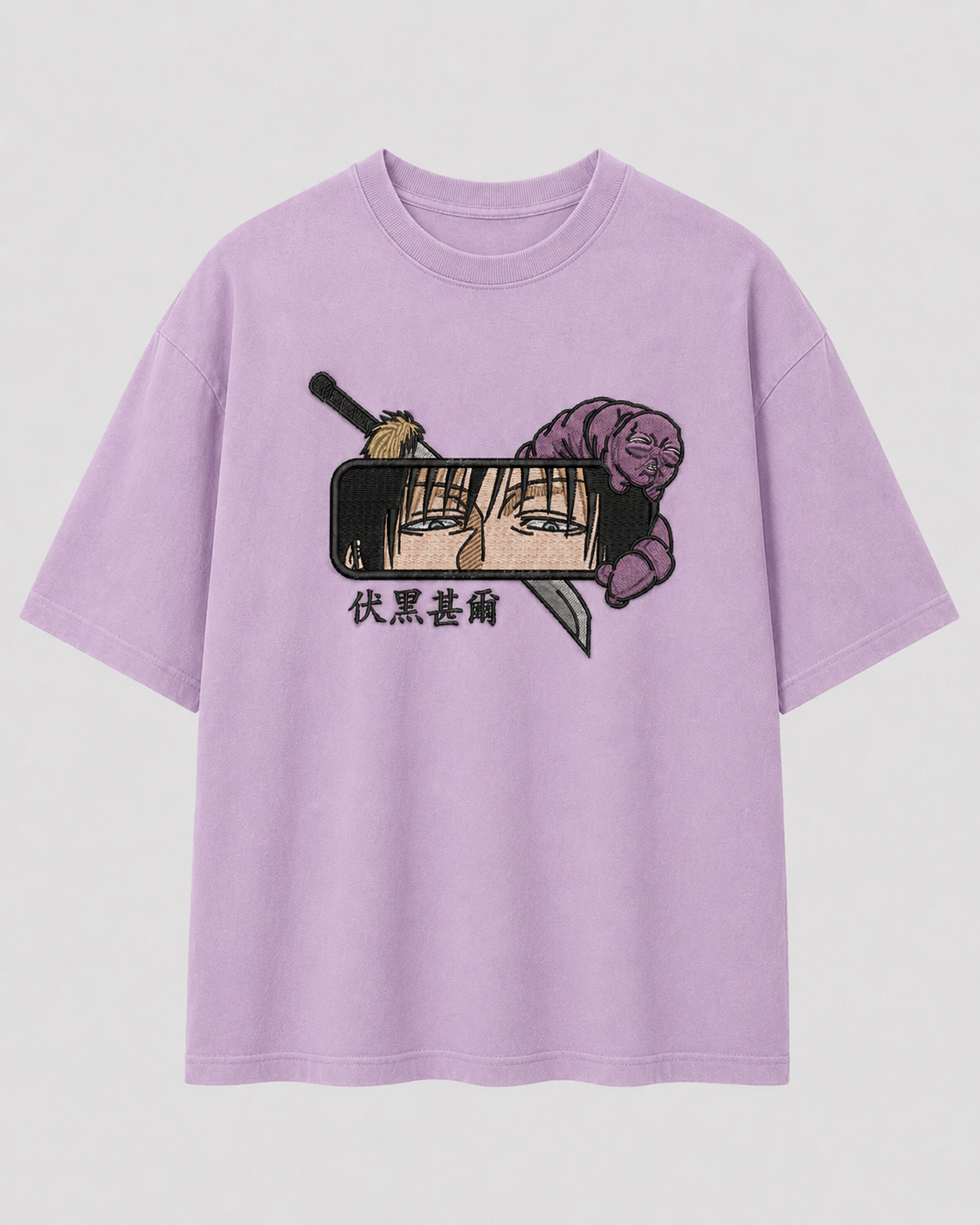 Toji Eyes emboidery oversized t-shirt