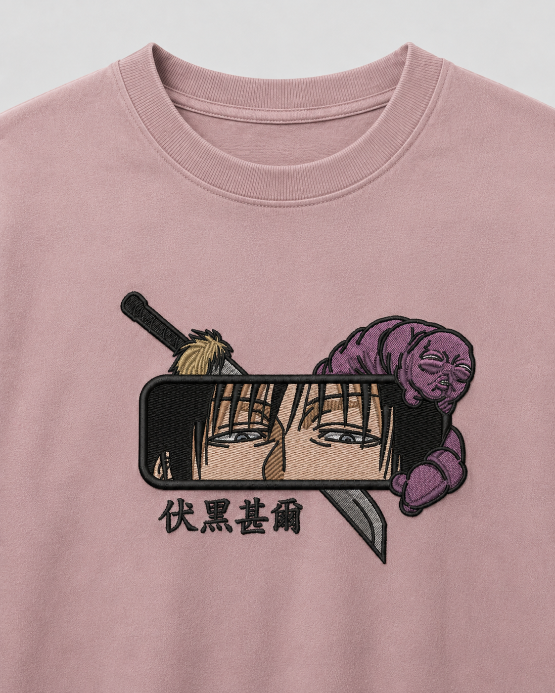 Toji Eyes emboidery oversized t-shirt