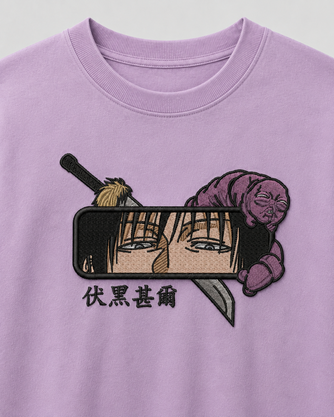 Toji Eyes emboidery oversized t-shirt