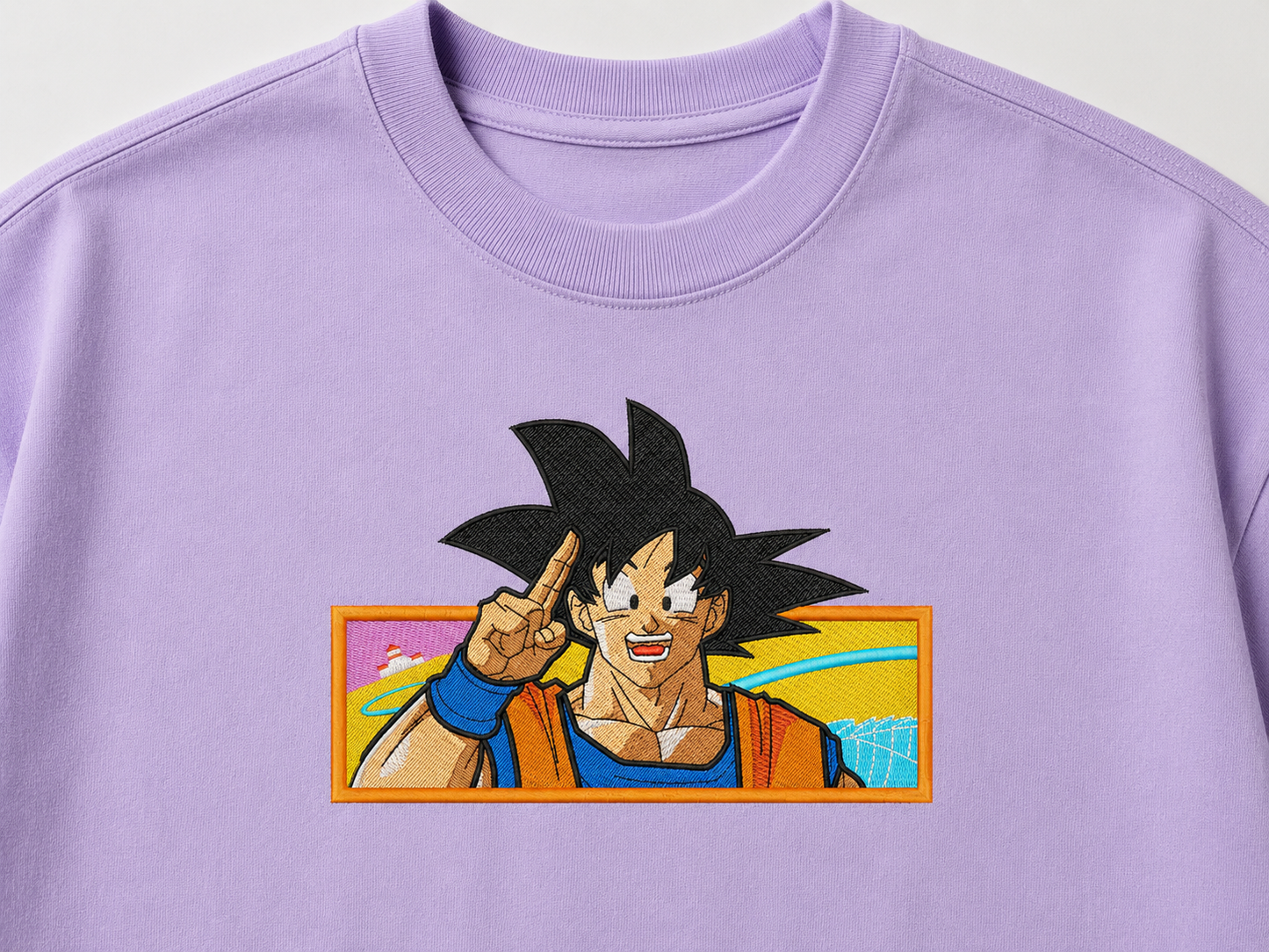 Goku Embroidery Oversize
