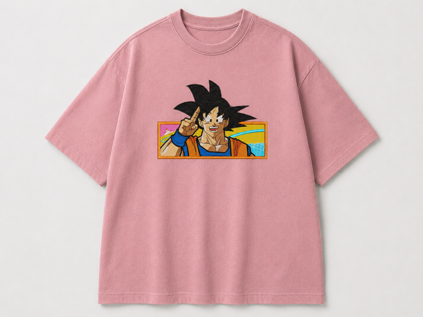 Goku Embroidery Oversize