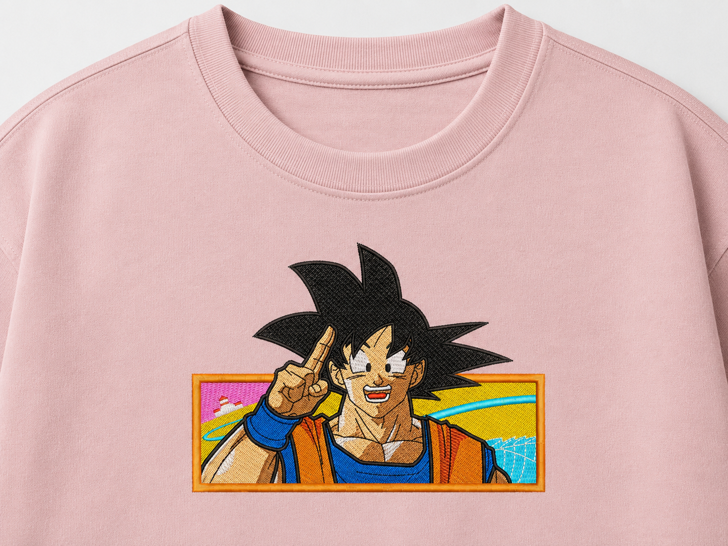 Goku Embroidery Oversize