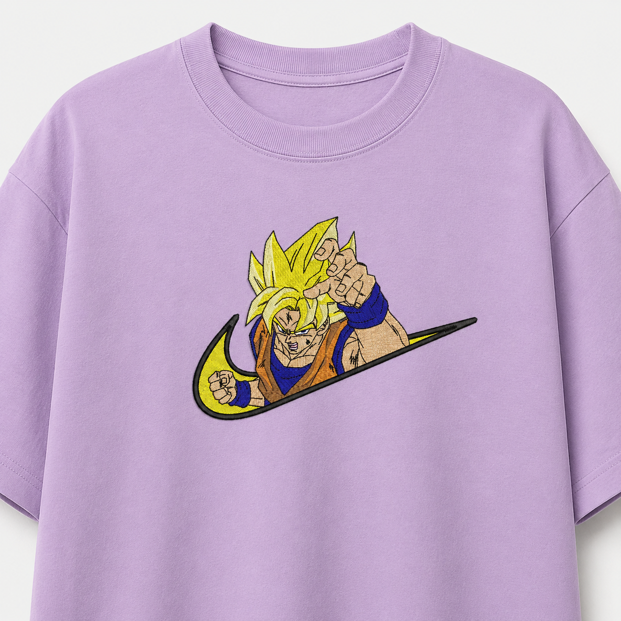 Goku SSJ Embroidery Oversize