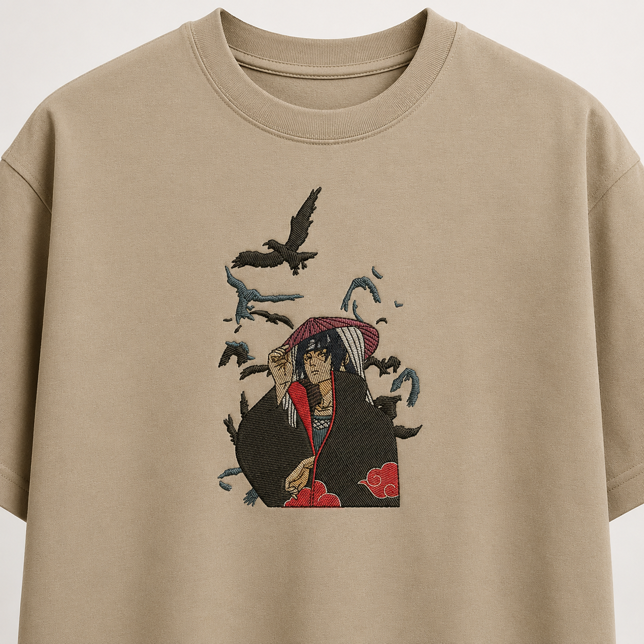 Itachi Embroidery Anime Oversize (Copy)