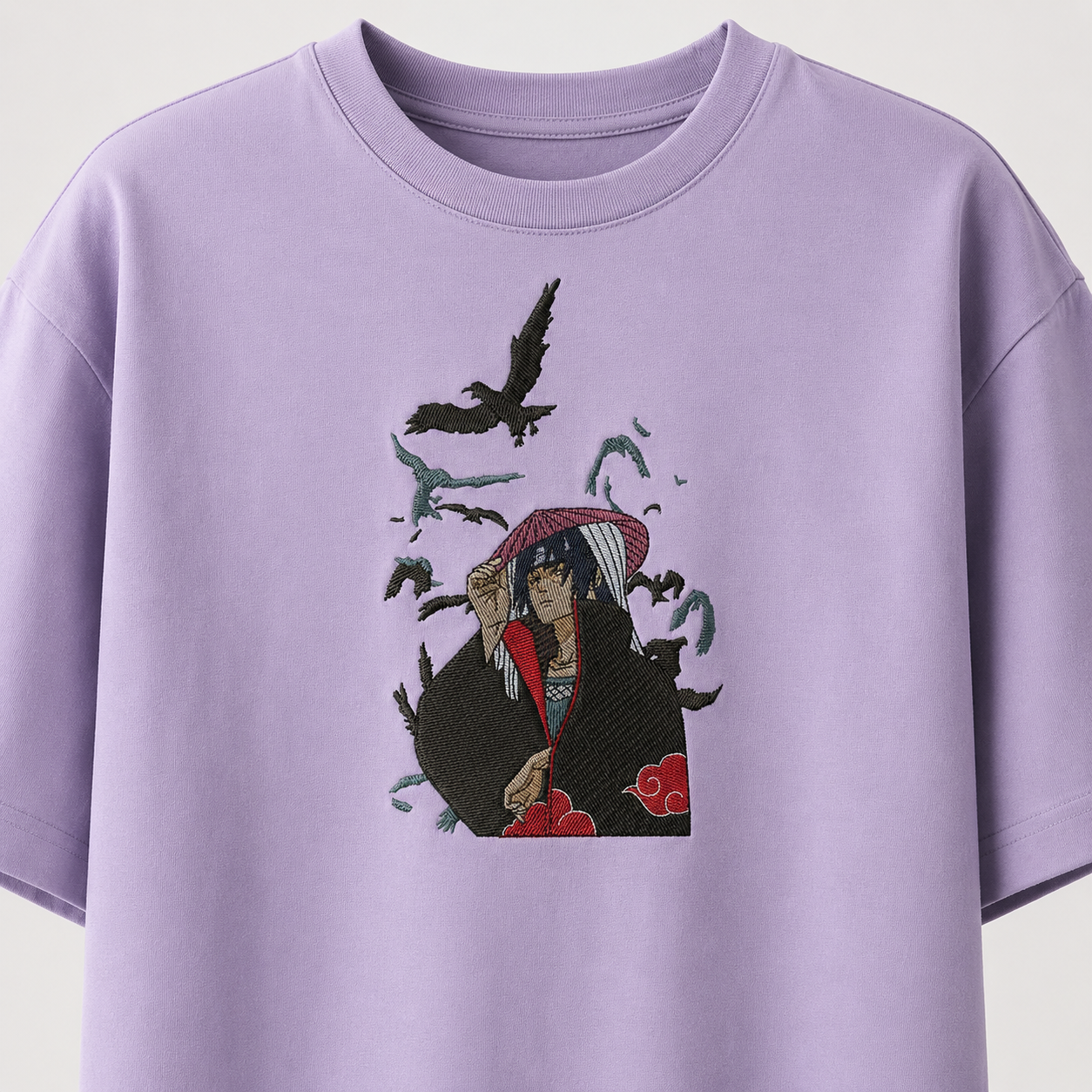 Itachi Embroidery Anime Oversize (Copy)