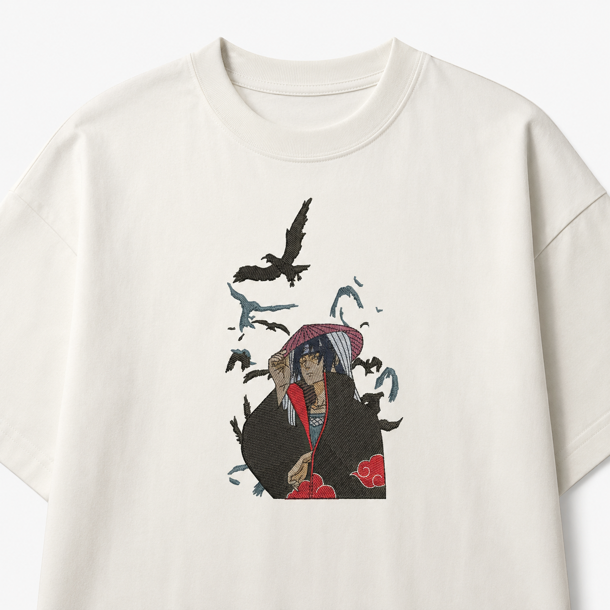 Itachi Embroidery Anime Oversize (Copy)