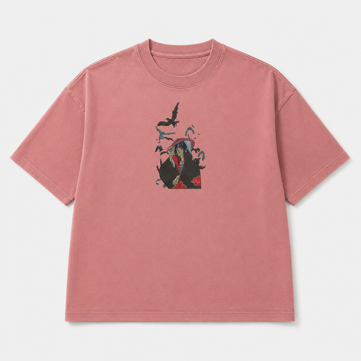 Itachi Embroidery Anime Oversize (Copy)