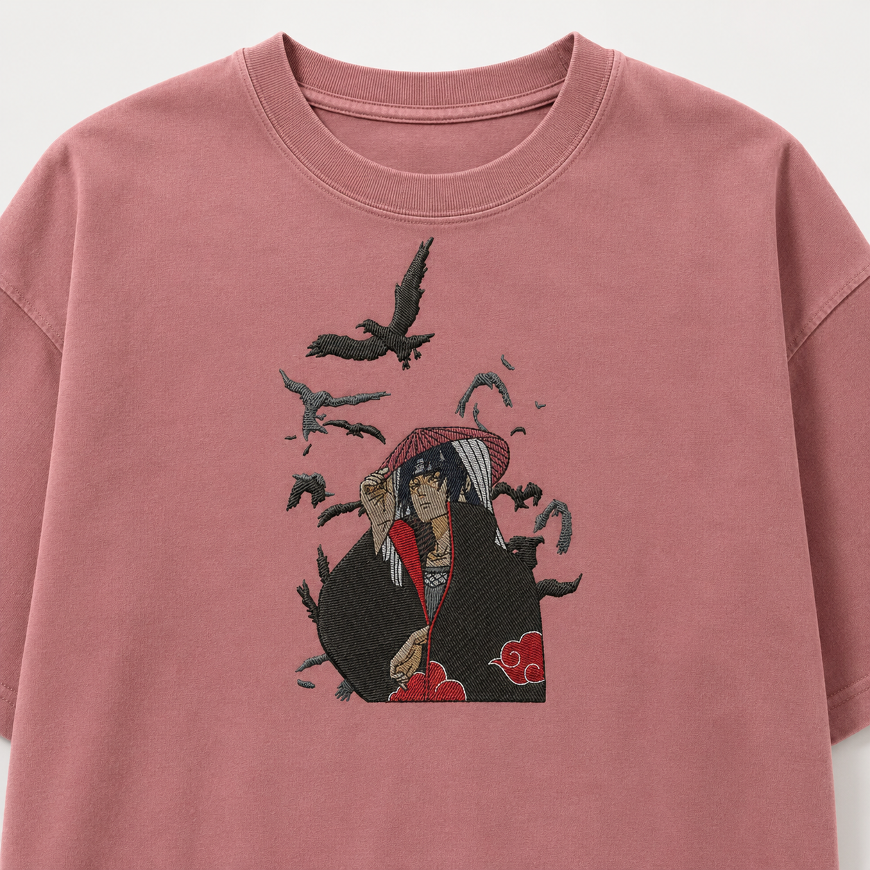 Itachi Embroidery Anime Oversize (Copy)