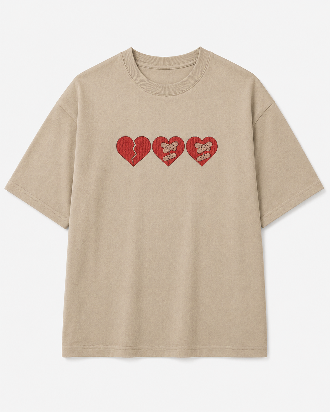 Little Heartbreak Embroidery Oversize
