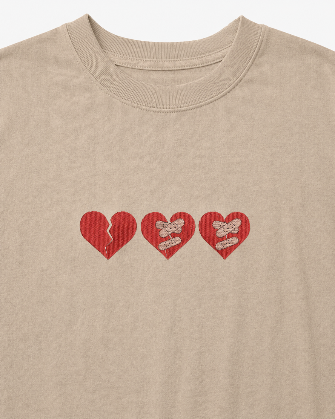Little Heartbreak Embroidery Oversize