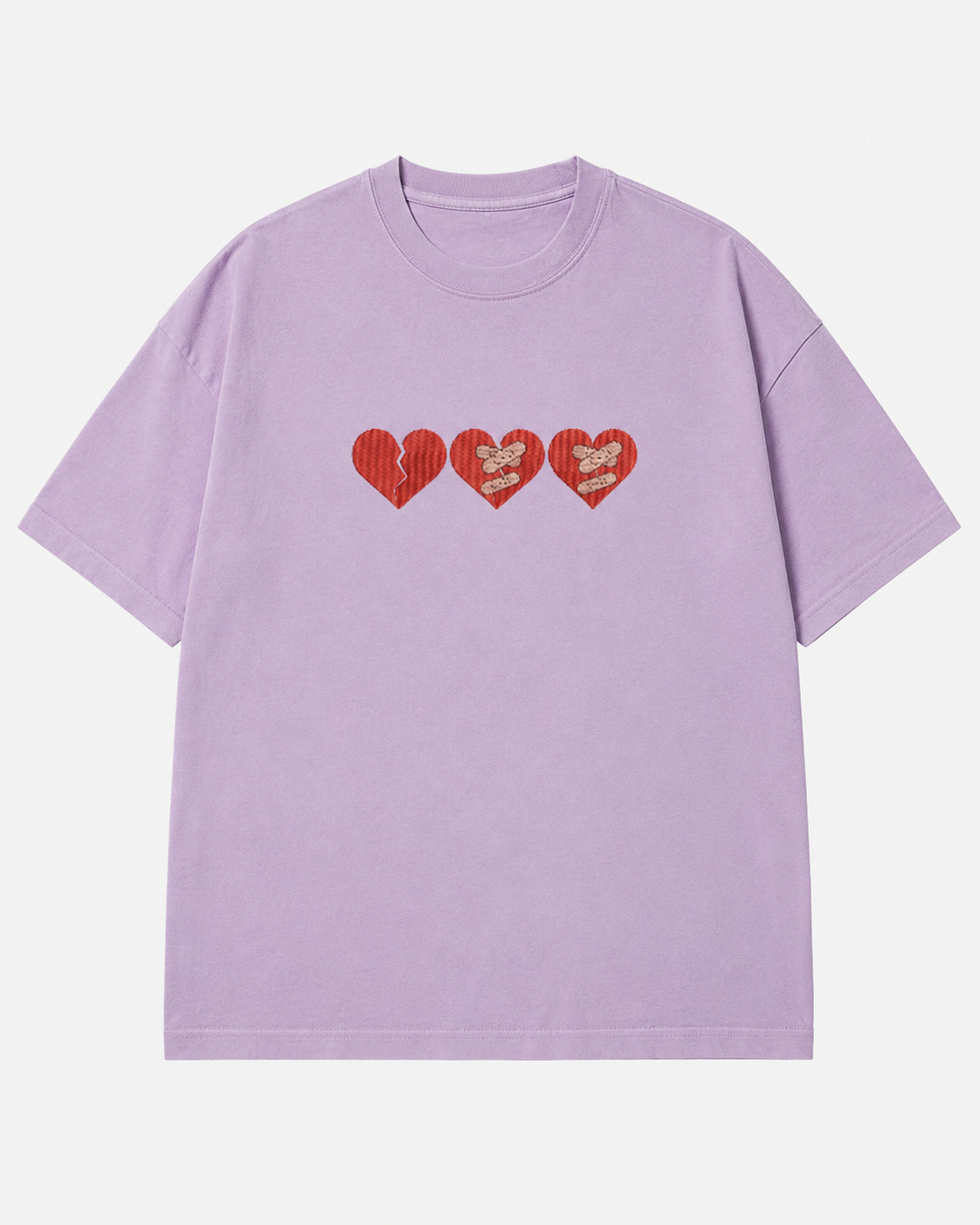 Little Heartbreak Embroidery Oversize