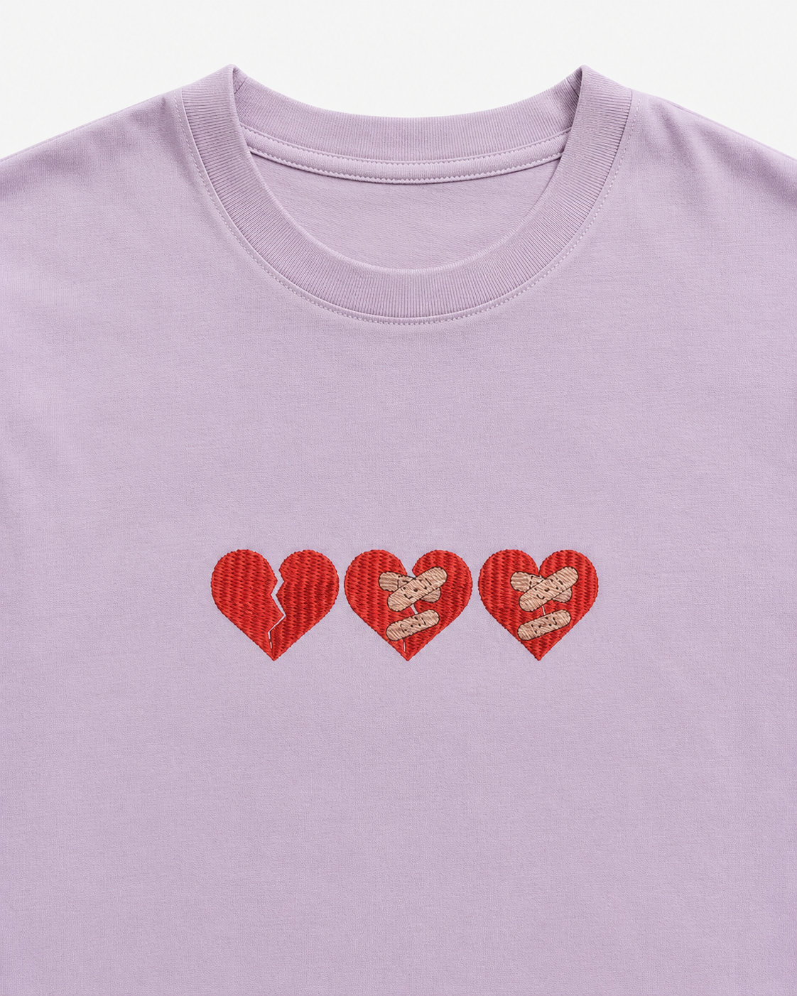 Little Heartbreak Embroidery Oversize
