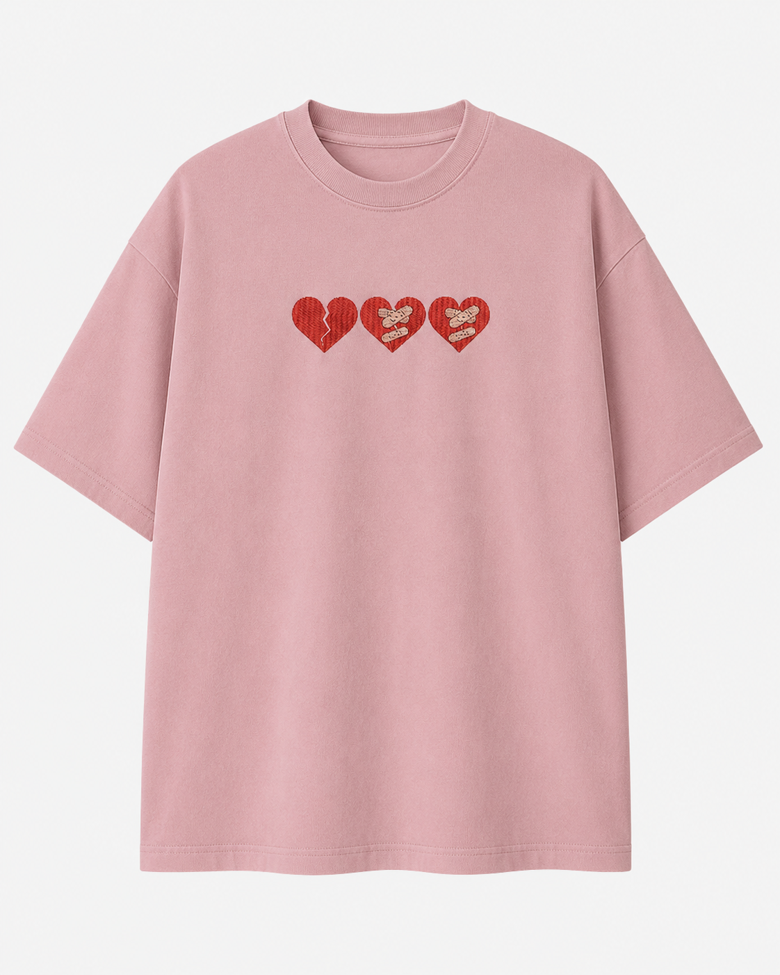 Little Heartbreak Embroidery Oversize