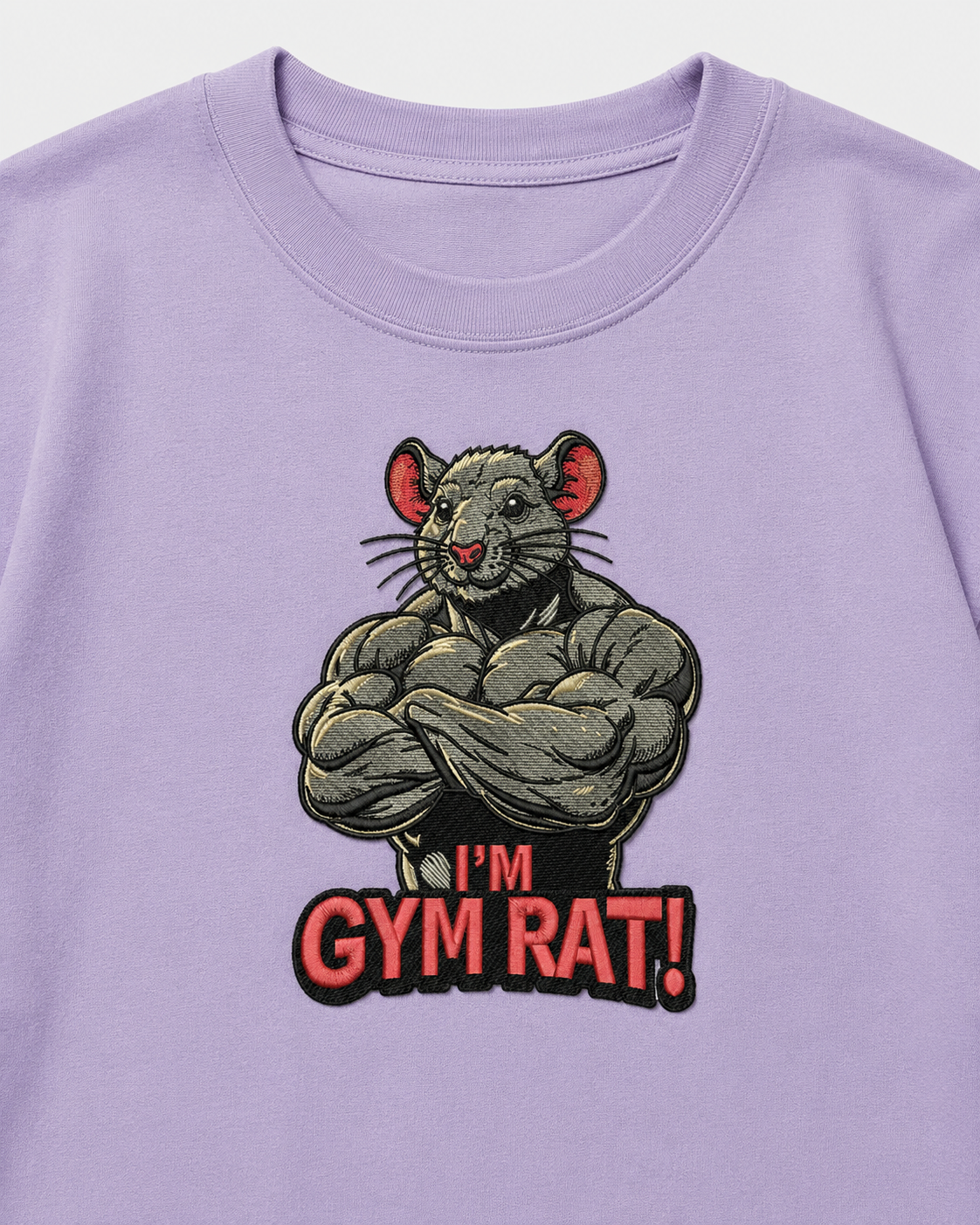 Gymrat Embroidery Oversize