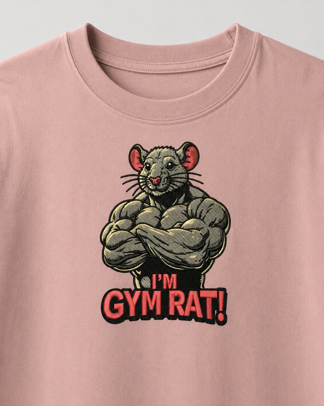 Gymrat Embroidery Oversize