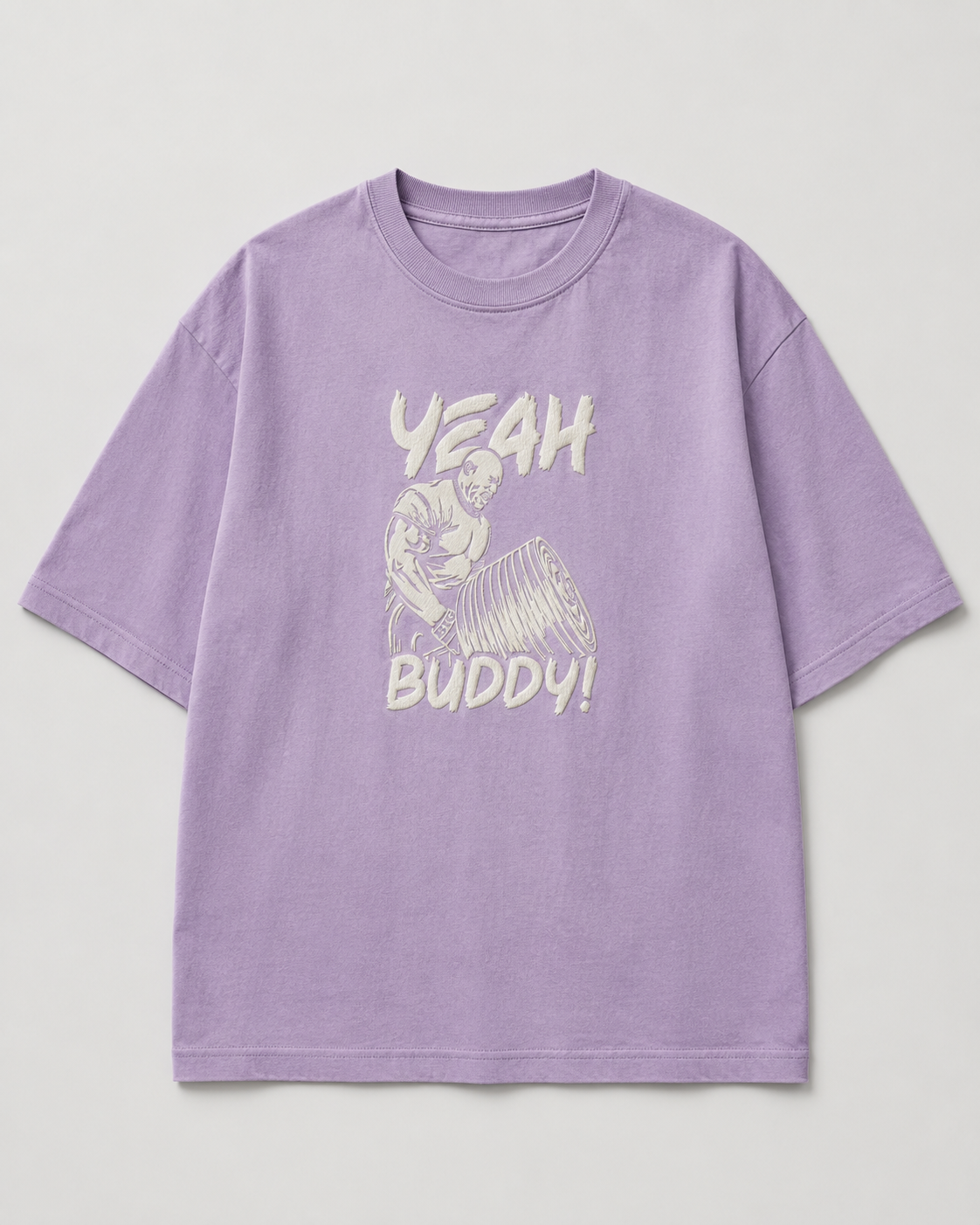 Gym Yeah Buddy Embroidery Oversize