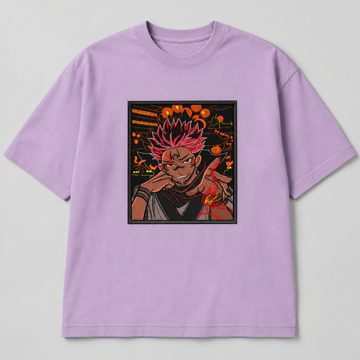 Sukuna  embroidery T-shirt