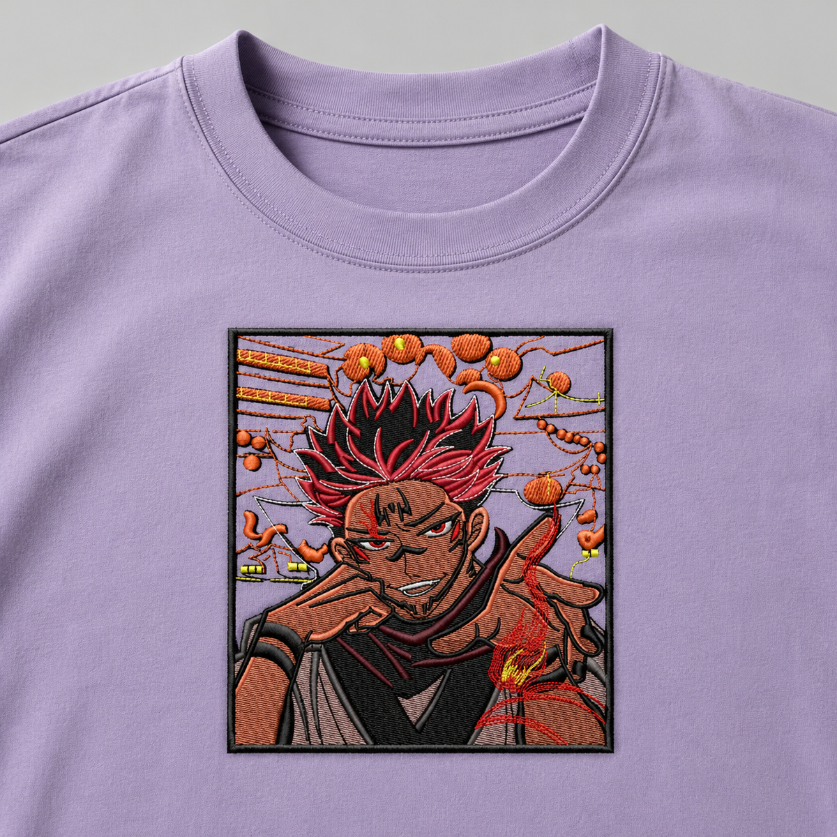 Sukuna  embroidery T-shirt